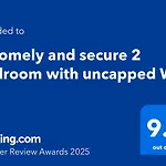 A Homely And Secure 2 Bedroom With Uncapped Wifi