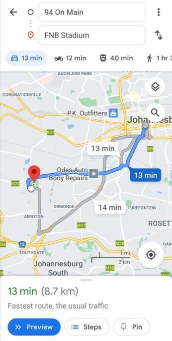 Luxury 2bed Opposite Woolies On Gandhi Square+wifi * Johannesburg