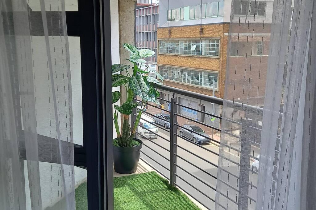 Chic Maboneng Balcony With Stunning City Views