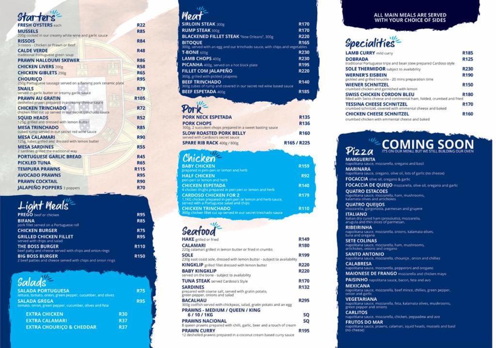 Cardoso Kitchen Bar & * Johannesburg