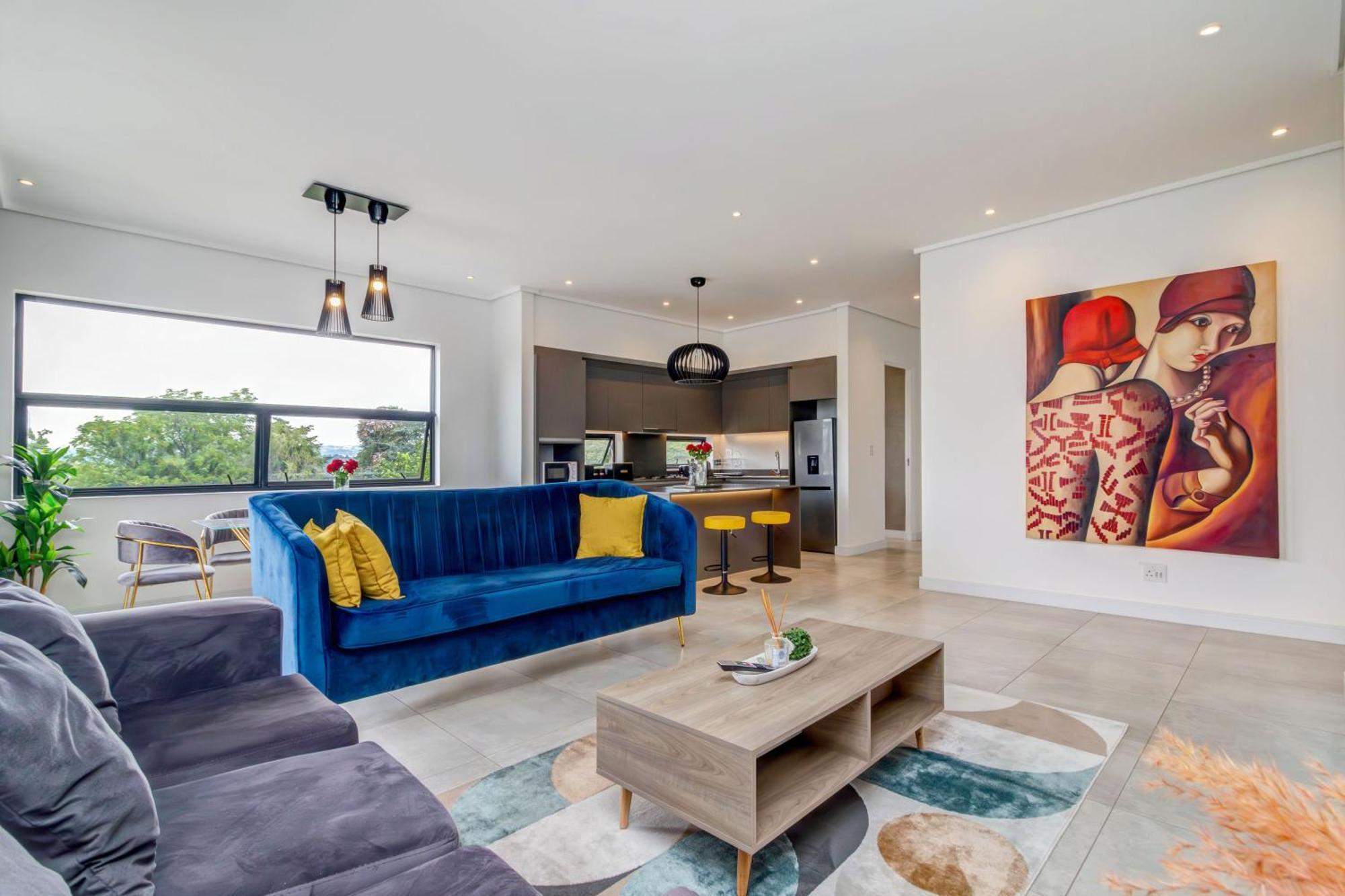 Luxurious & Peaceful Sandton 3-bed - Backup Power Apartamento