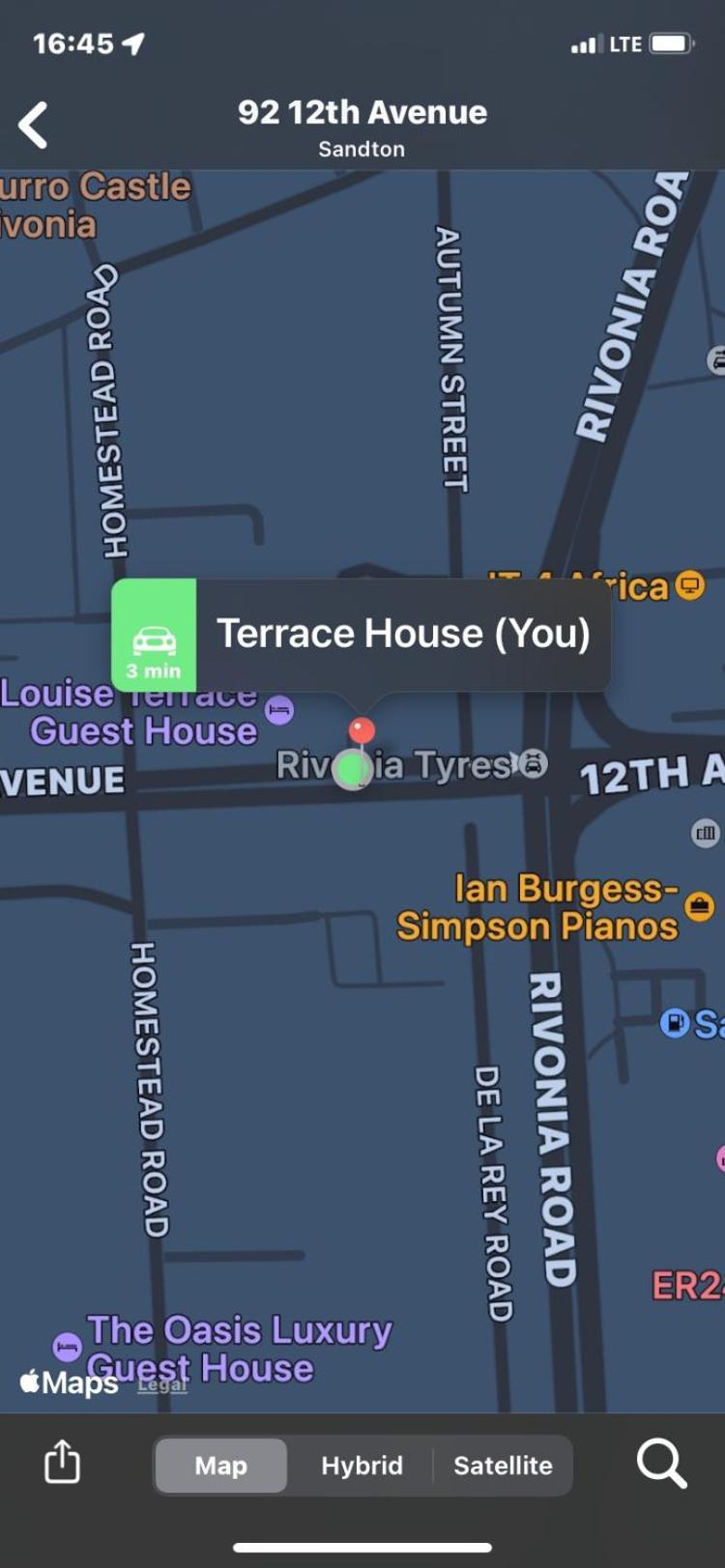Terrace House Rivonia Guest house