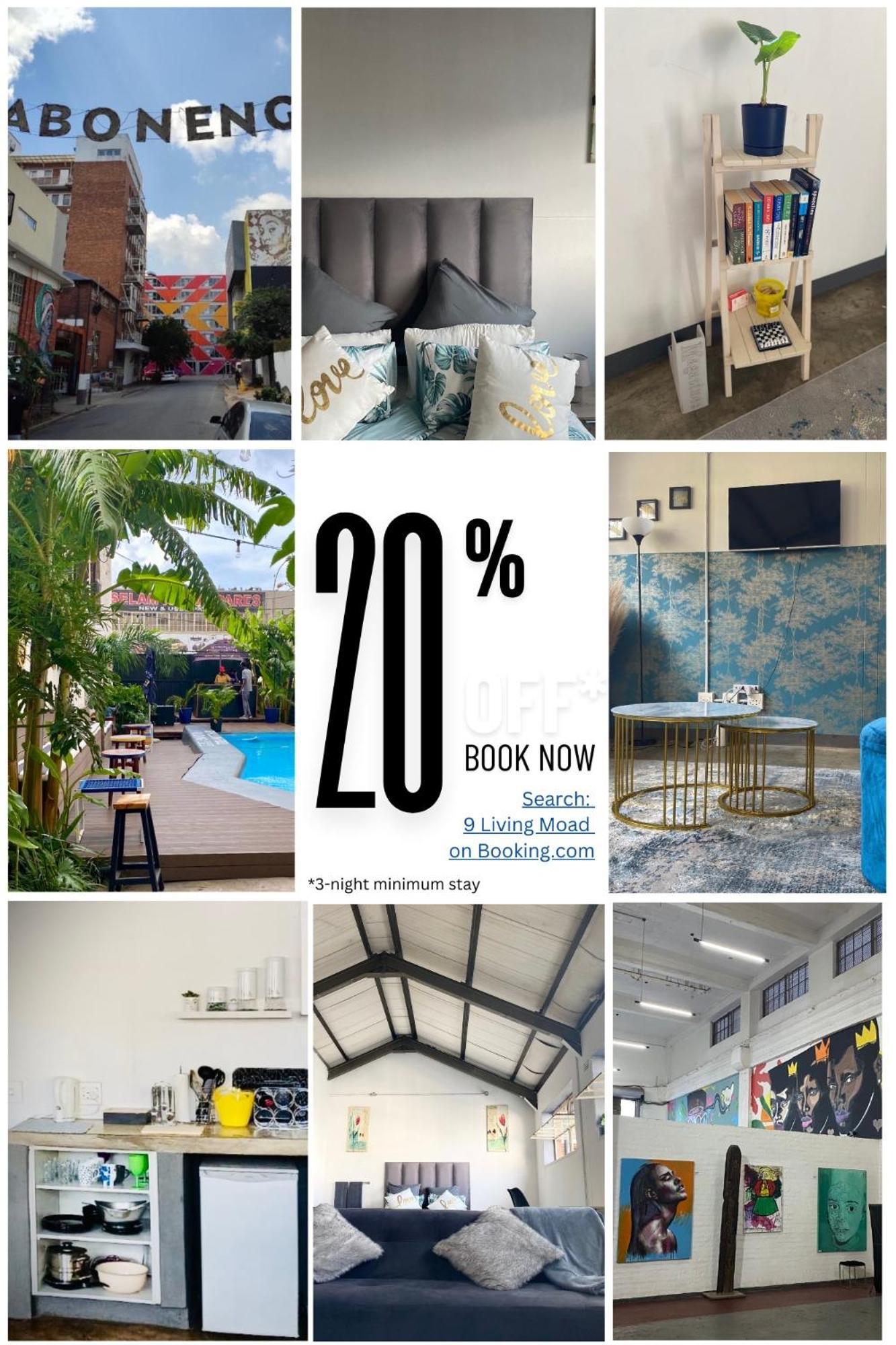 Apartment 9 Living Moad Maboneng