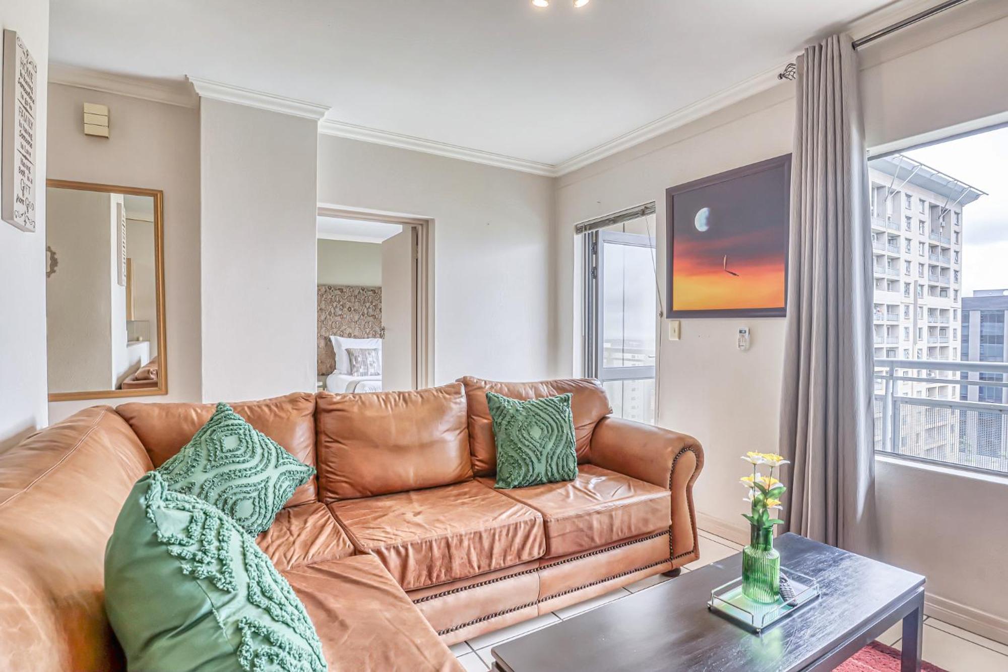 Apartment An Elegant 2-bedroom In Sandton