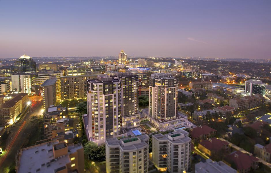 Apartamento Sandton Skye Apartments Joanesburgo