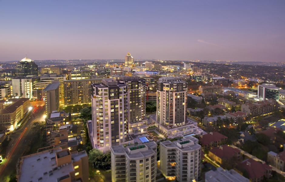 615 Sandton Skye Apartment Johannesburg