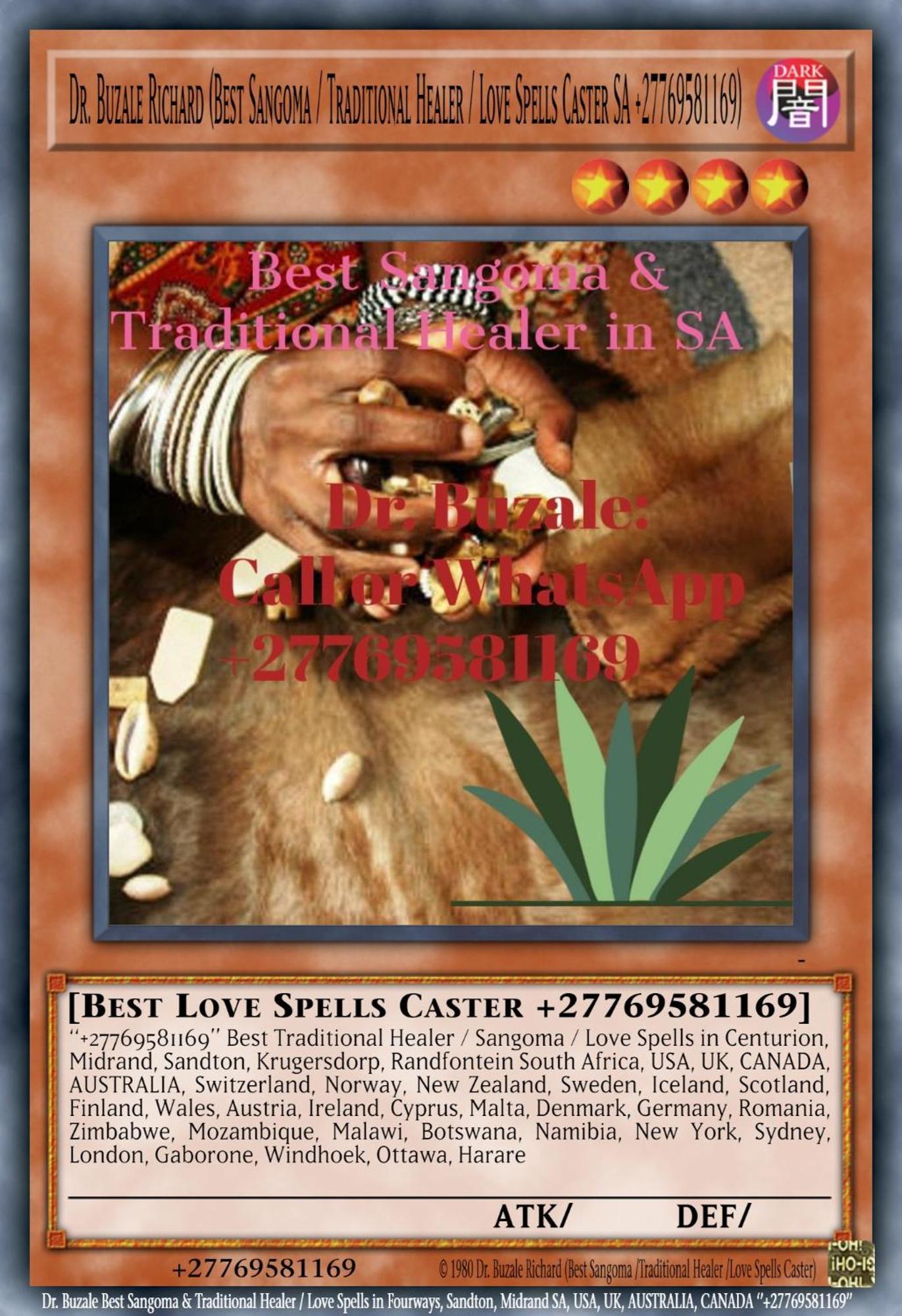 Dr Buzale Best Sangoma Traditional Healer Love Spells In Fourways Sandton Midrand Sa Usa Uk Australia Canada Pousada Joanesburgo